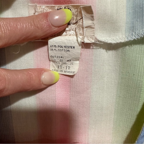 Thermo Jac Vintage Rainbow Top - Picture 5 of 7